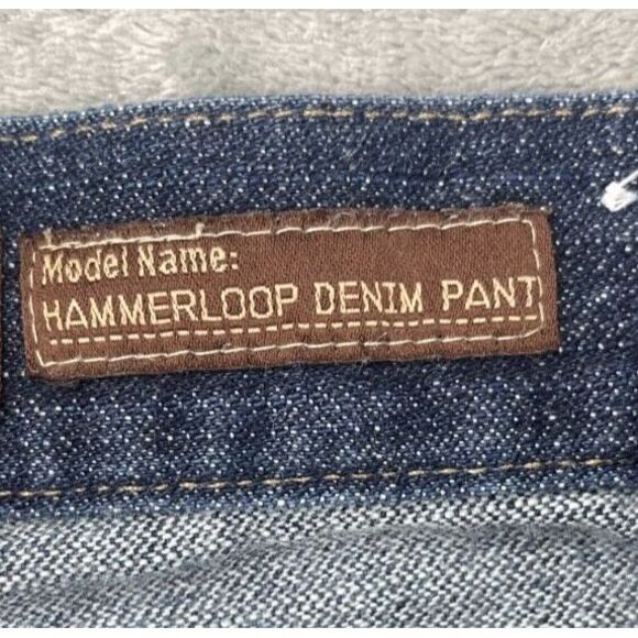 Vintage Men's Ecko Unltd HammerLoop Jeans Skater Baggy Wide Carpenter Size 40x34 - Picture 7 of 10